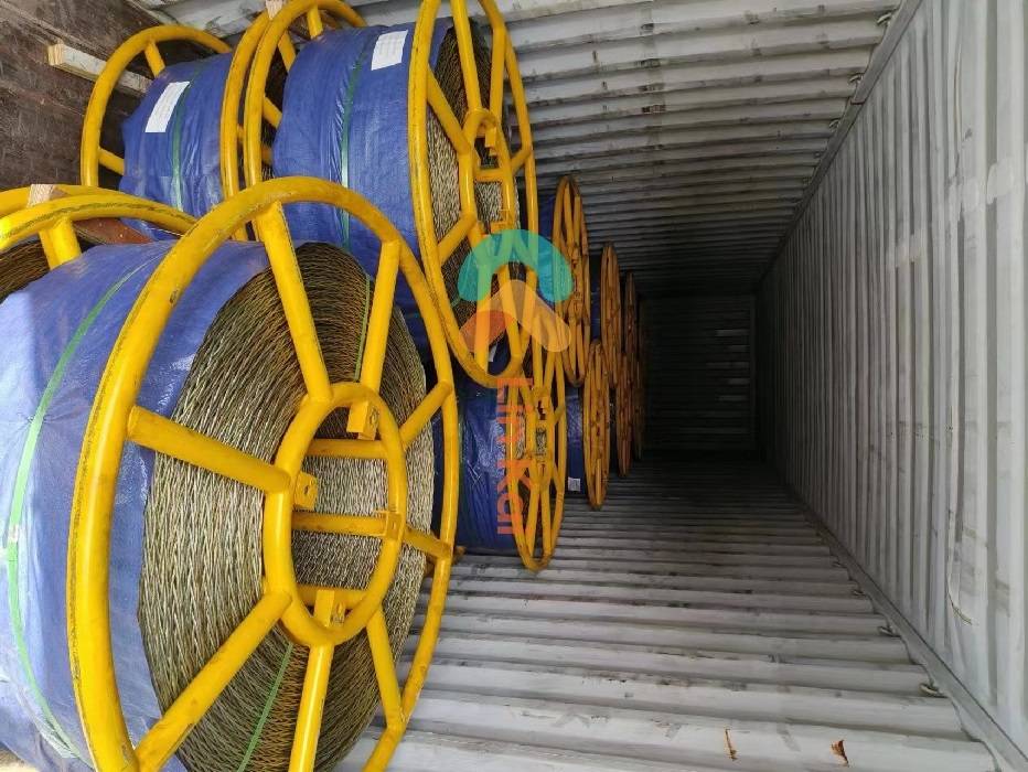 Our 16MM anti-twist wire rope was shipped to Indonesia