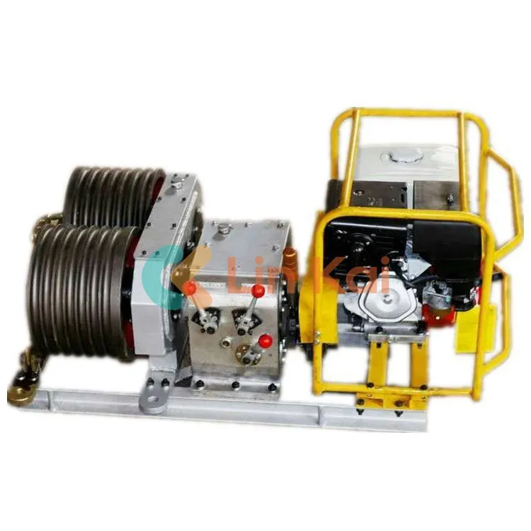 What is a double capstan winch used for?