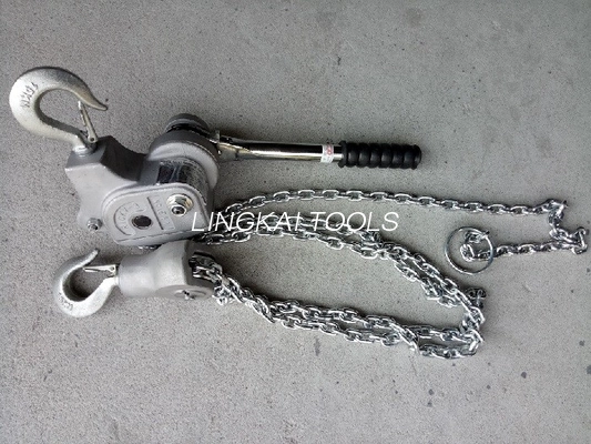 3 Ton Manual Lever Chain Hoist Aluminum Alloy 1.5m Lifting Height