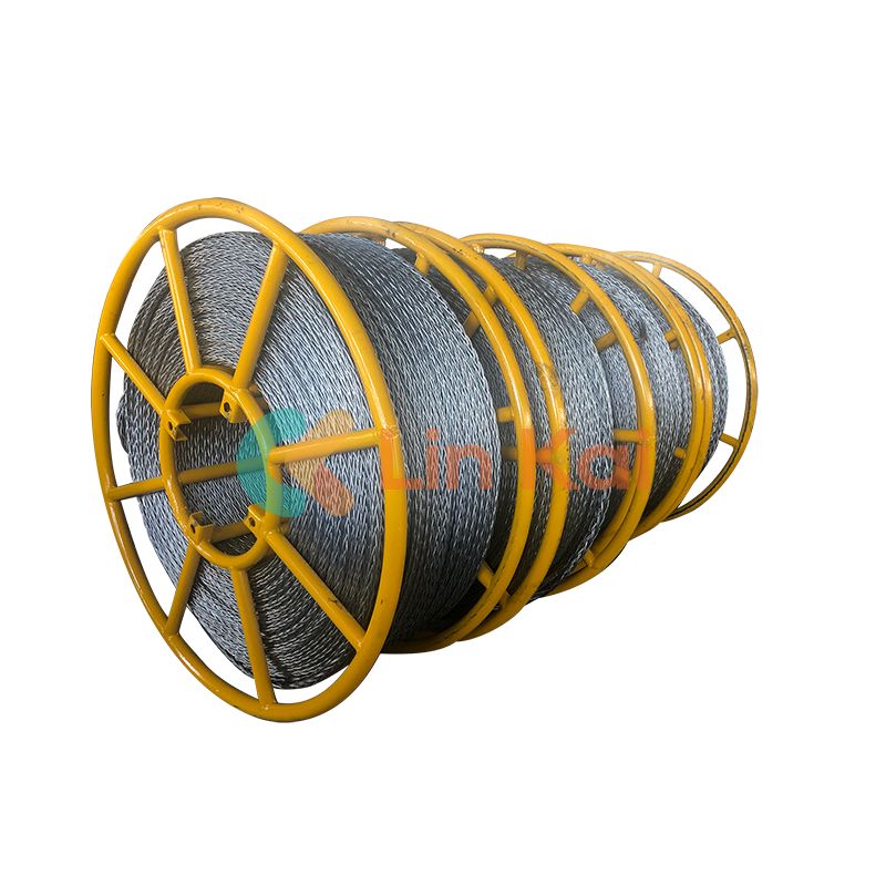 Anti Twist Wire Rope 24MM for Stringing 6 Conductors