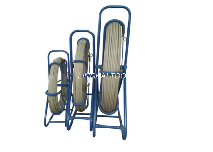 Hot Dipped Galvanized Fiberglass Push Pull Rods Non Conductive With Wheels