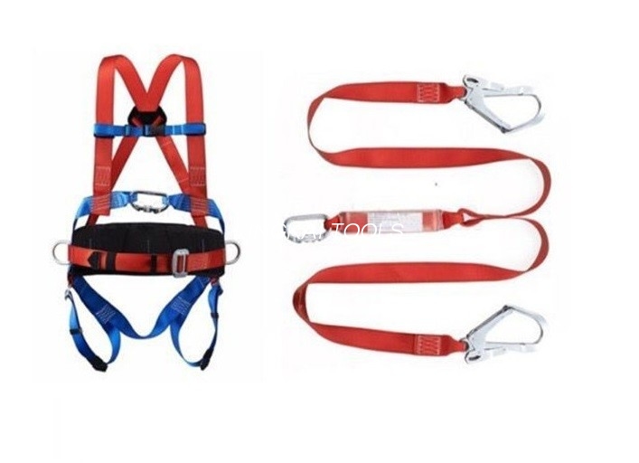 Lineman Safety Harness Construction Safety Tools 100% Polyester Safety Belt