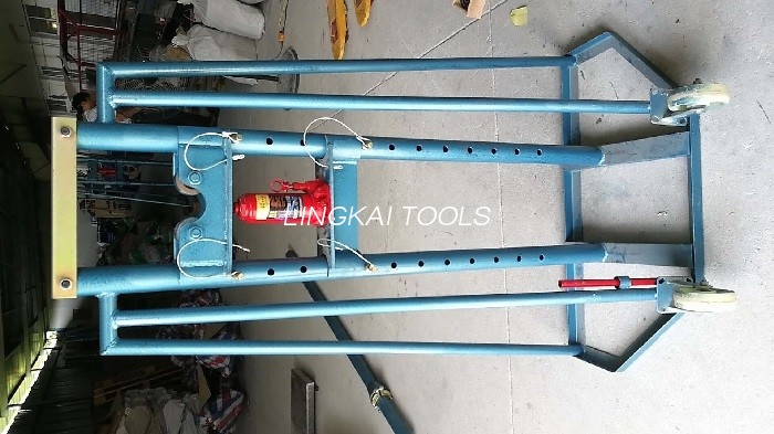 230kg Cable Pulling Equipment , Small Wheels Wire Pulling Equipment