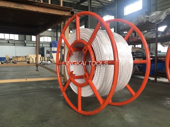 Anti Twisting Braided Nylon Rope For Transmission Line Stringing