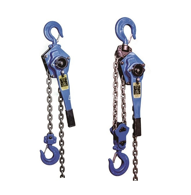 How to inspect a manual chain hoist for wear and tear?