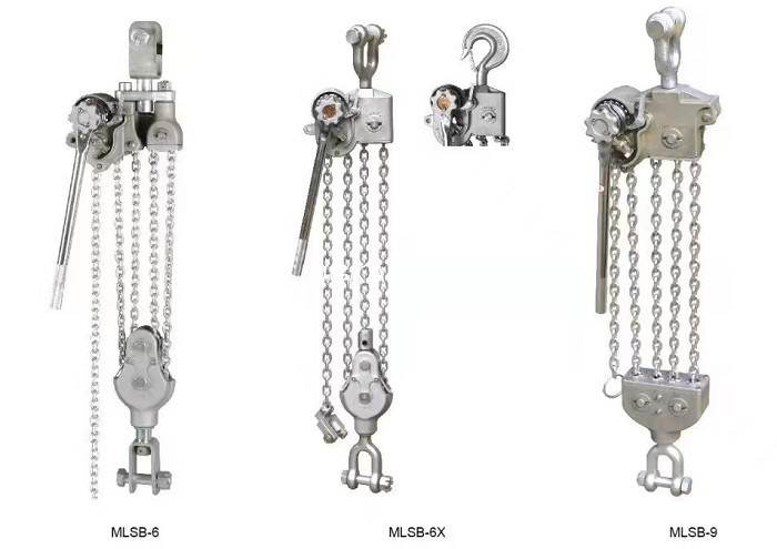 Aluminium Alloy Lifting Electric Chain Hoist Manual Handle