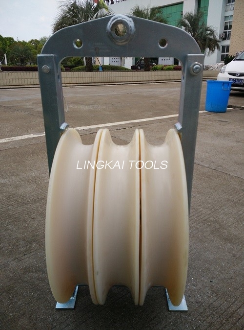 508mm Large Diameter Stringing Block Nylon Sheave Lifting Cable Pulley Electric Block For Conductors 508mm Large Diameter Stringing Block Nylon Sheave Lifting Cable Pulley Electric Block For Conductors