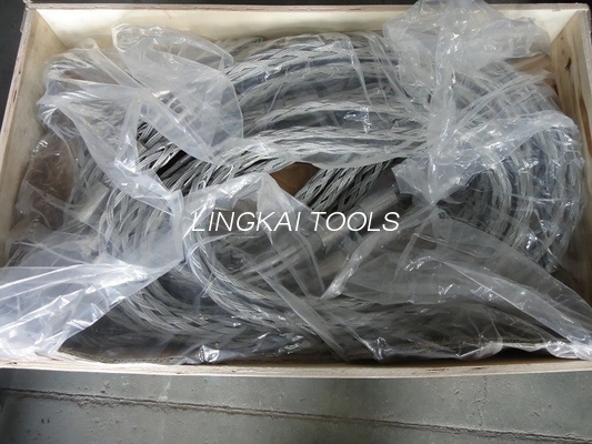 Mesh Socket Joint For Pulling Overhead Conductor In Transmission Line Mesh Socket Joint For Pulling Overhead Conductor In Transmission Line