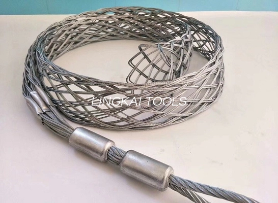 Single Head Temporary Mesh Sock Joints Stringing Equipment Pulling Grips